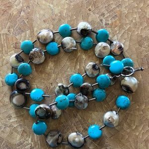 Turquoise and Mother of Pearl necklace